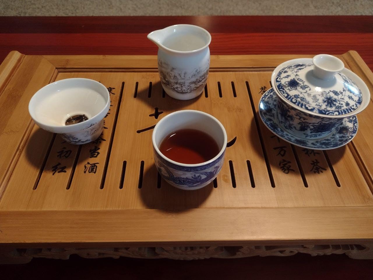 Traditional Gaiwan Tea Set with Lid and Saucer Classic Chinese Tea Cup Porcelain Teacups 200ml White customer photo 2