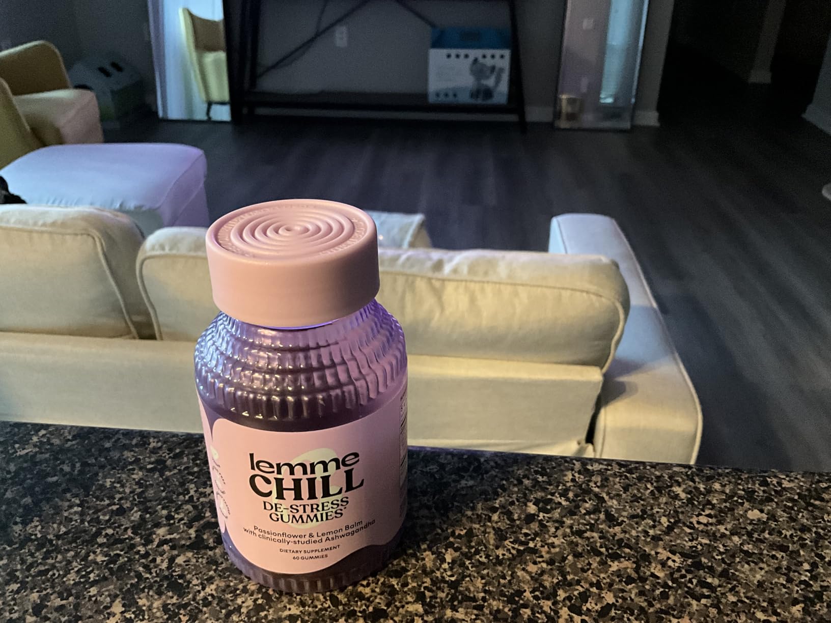 Lemme Chill Stress Relief Gummies with 300mg KSM-66 Ashwagandha, Lemon Balm, Passionflower & Goji to Support Relaxation, Healthy Cortisol & Sleep - Gluten-Free, Non-GMO, Mixed Berry (60 Count) customer photo 2