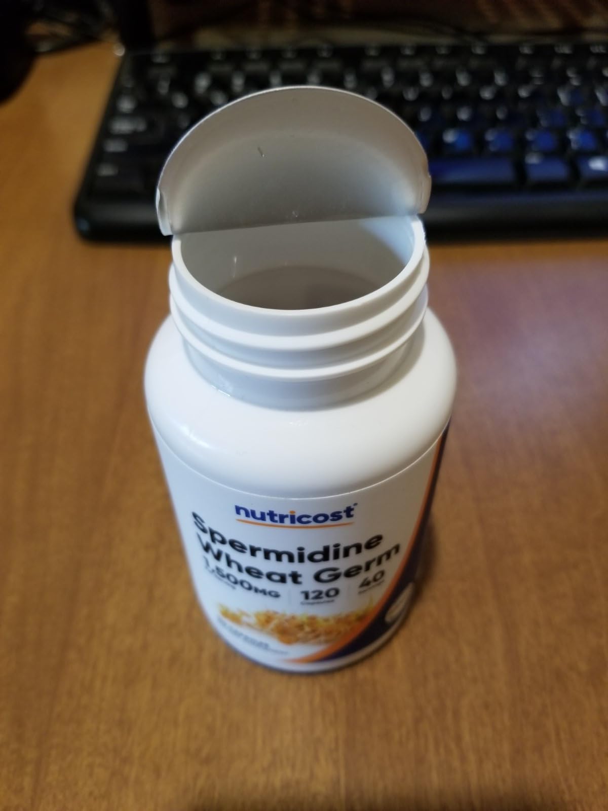 Nutricost Spermidine Wheat Germ Extract Supplement 120 Capsules for 40 Servings Per Bottle - Vegetarian, GMO Free customer photo 2