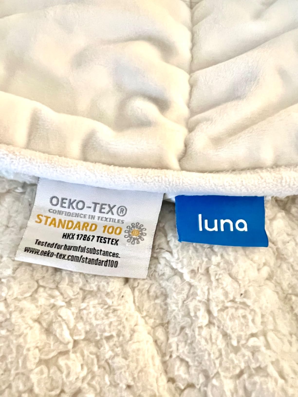 Luna Cooling Weighted Blanket for Adults - 100% Lyocell Rayon Soft Breathable - Quilted Weighted Cooling Blankets with Glass Beads for Relaxation & Sleep Comfort customer photo 2