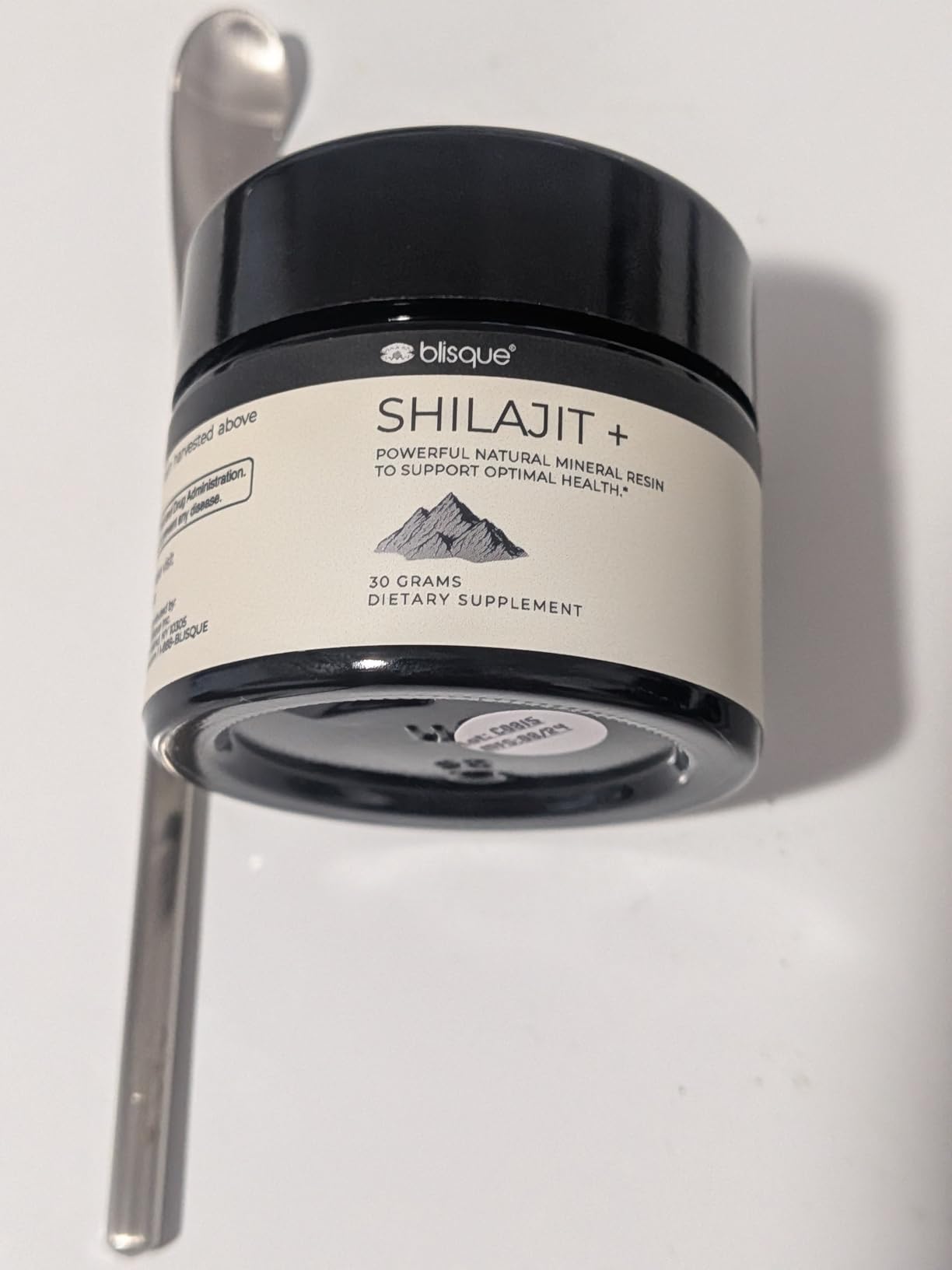 Blisque - Pure Himalayan Organic Shilajit Resin Supplement | Authentic and Natural | Golden Grade A | Contains Fulvic Acid and Trace Minerals | 60 Grams customer photo 2