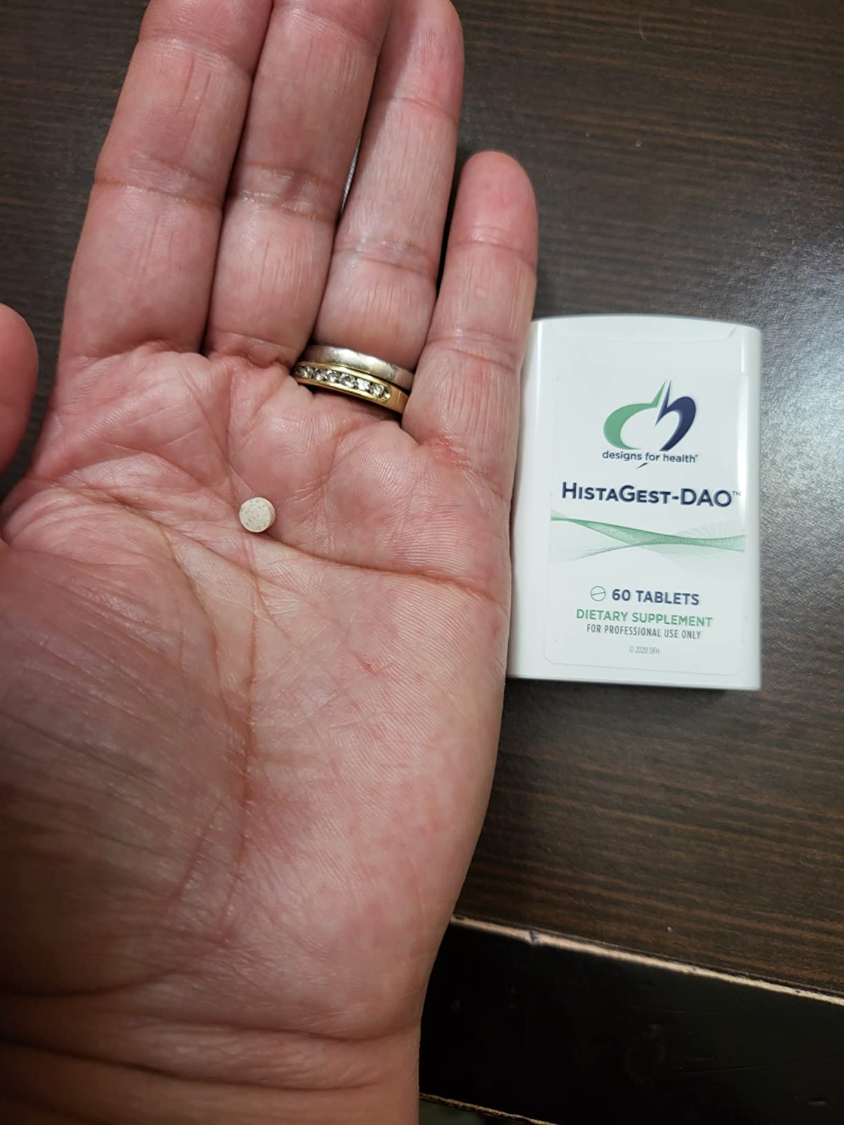 Designs for Health HistaGest-DAO - Diamine Oxidase DAO Enzyme to Support Digestion of Histamine-Containing Foods - 20,000 HDU DAO Diamine Oxidase Enzymes (60 Gastro-Resistant Tablets) customer photo 2