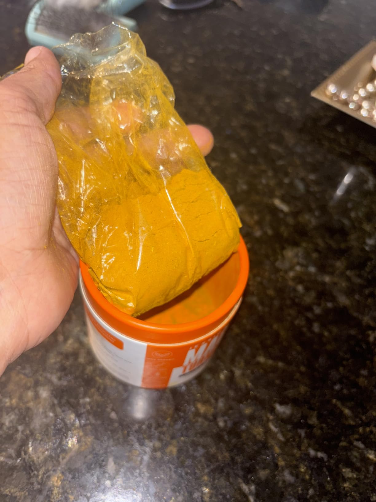 JESSICA WELLNESS Magical Turmeric Tea with Ginger, Black Pepper and Stevia | Turmeric Powder Organic Blend | 3.5 oz (Original Flavor) customer photo 2