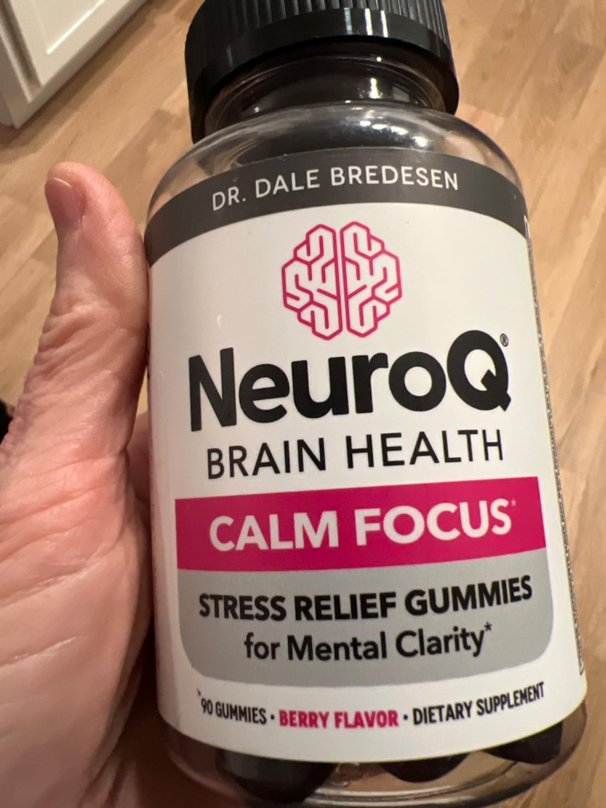 LifeSeasons NeuroQ Calm Focus Capsules - Stress Relief Supplement - Supports Mental Function & Relaxation - Sensoril Ashwagandha, Magnesium, GABA, L-Theanine, Andean Cocoa & Kava Kava - 60 Capsules customer photo 1