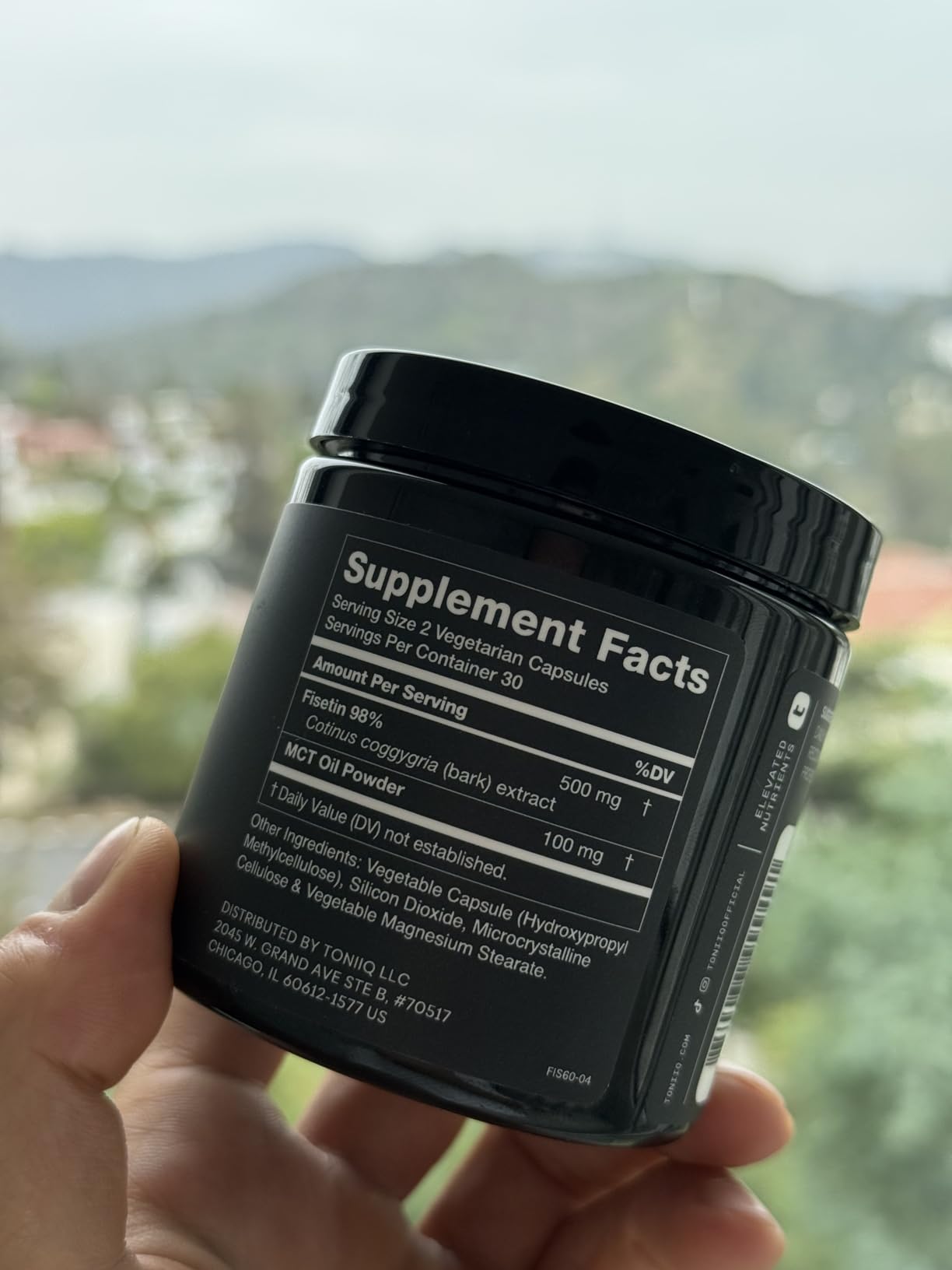 Toniiq Ultra High Purity Fisetin 500mg - 98%+ Higly Purified & Bioavailable Fisetin Supplement with MCT Oil for Absorption - Third-Party Tested Senolytic Supplements for Aging Support - 60 Capsules customer photo 1
