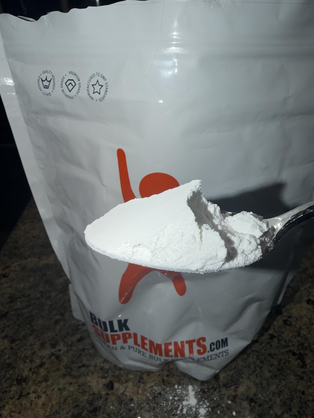 BulkSupplements.com Magnesium Malate Powder - Magnesium Supplements, High Bioavailabilty - Unflavored & Gluten Free, 2.5g per Serving, 500g (1.1 lbs) customer photo 1