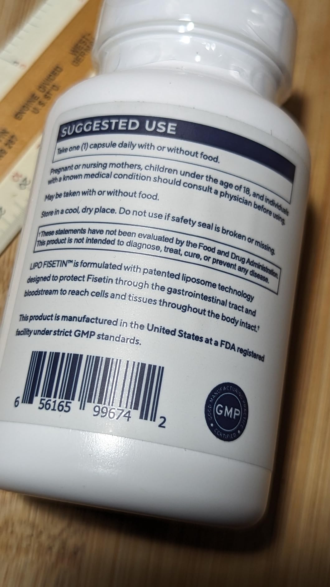 Renue By Science Fisetin | 90 Liposomal Fisetin Supplements - 150mg Fisetin per Serving | Senolytic Supplements | Bioavailable Formula for Increased Absorption | Non-GMO & Made in the USA customer photo 2