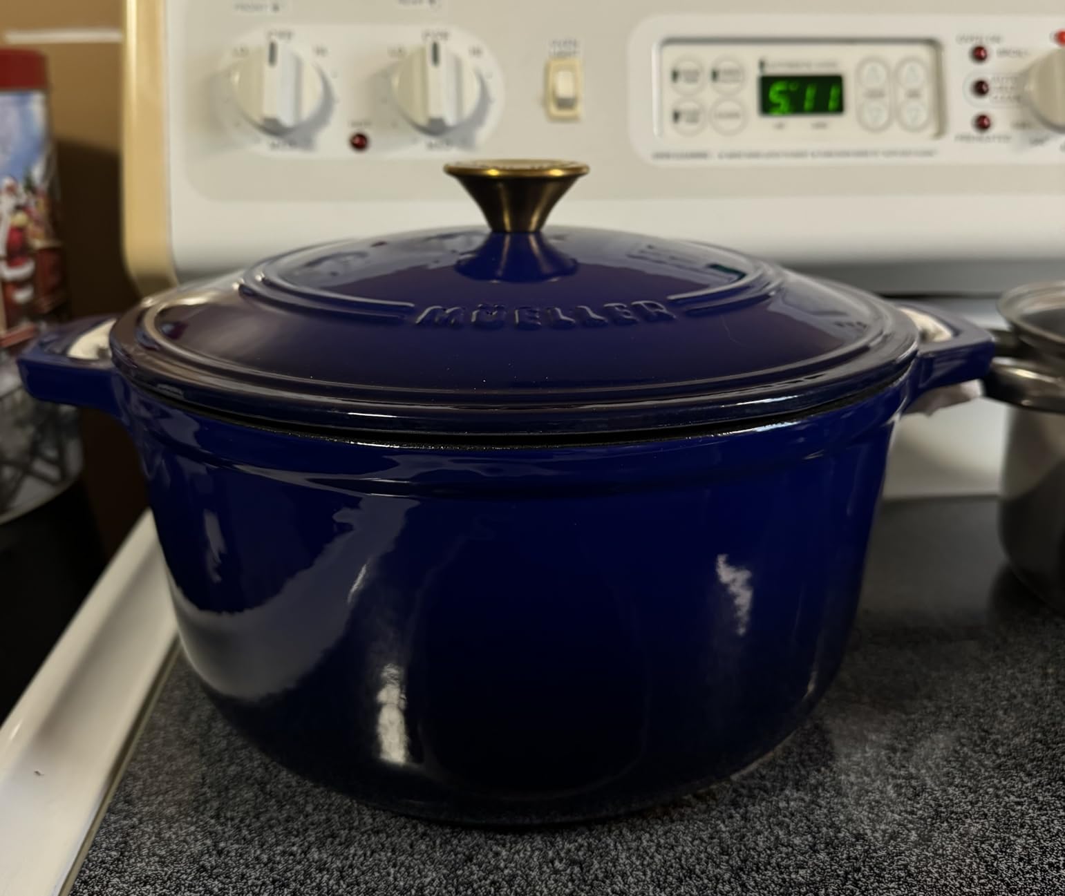 Mueller DuraCast 6 Quart Enameled Cast Iron Dutch Oven, Emerald customer photo 1