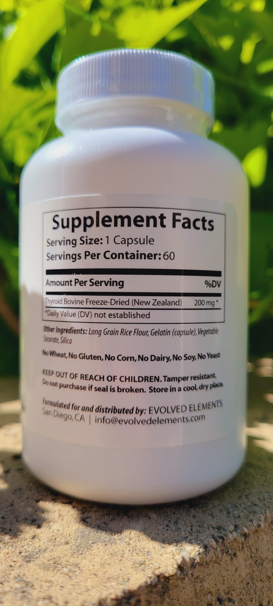 Thyroid - Raw Grass-Fed Desiccated - New Zealand Sourced - Energy & Metabolism Support - Non-GMO, 60 Capsules customer photo 2