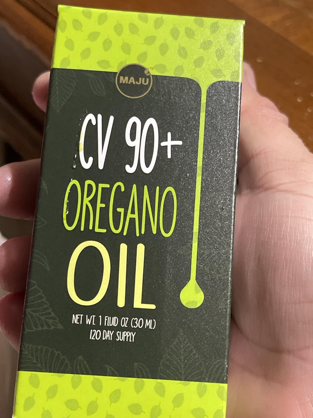 MAJU Oregano Oil Drops - Potent 90%+ Carvacrol (2 fl Oz) Wild Mediterranean Essential Oil of Oregano Liquid, Aceite de Oregano, Immune and Seasonal Support customer photo 1