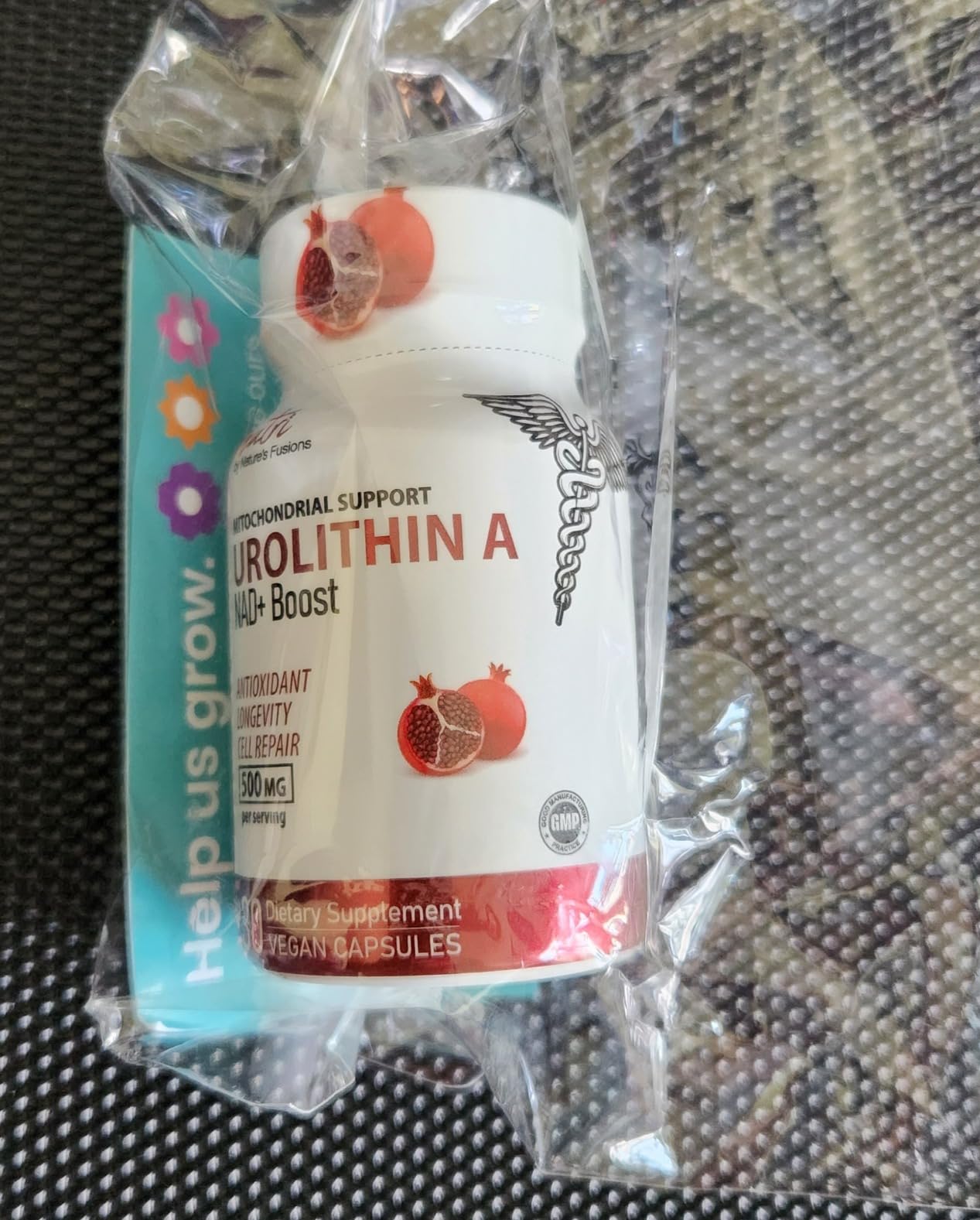 Nutri Urolithin A Supplement 500mg - Powerful Antioxidant, Health & Wellness Booster - 3rd Party Tested - 500 mg Urolithin A Diacetate - 30 Vegan Capsules 2 Week+ Supply - NSF cGMP Certified Facility customer photo 2