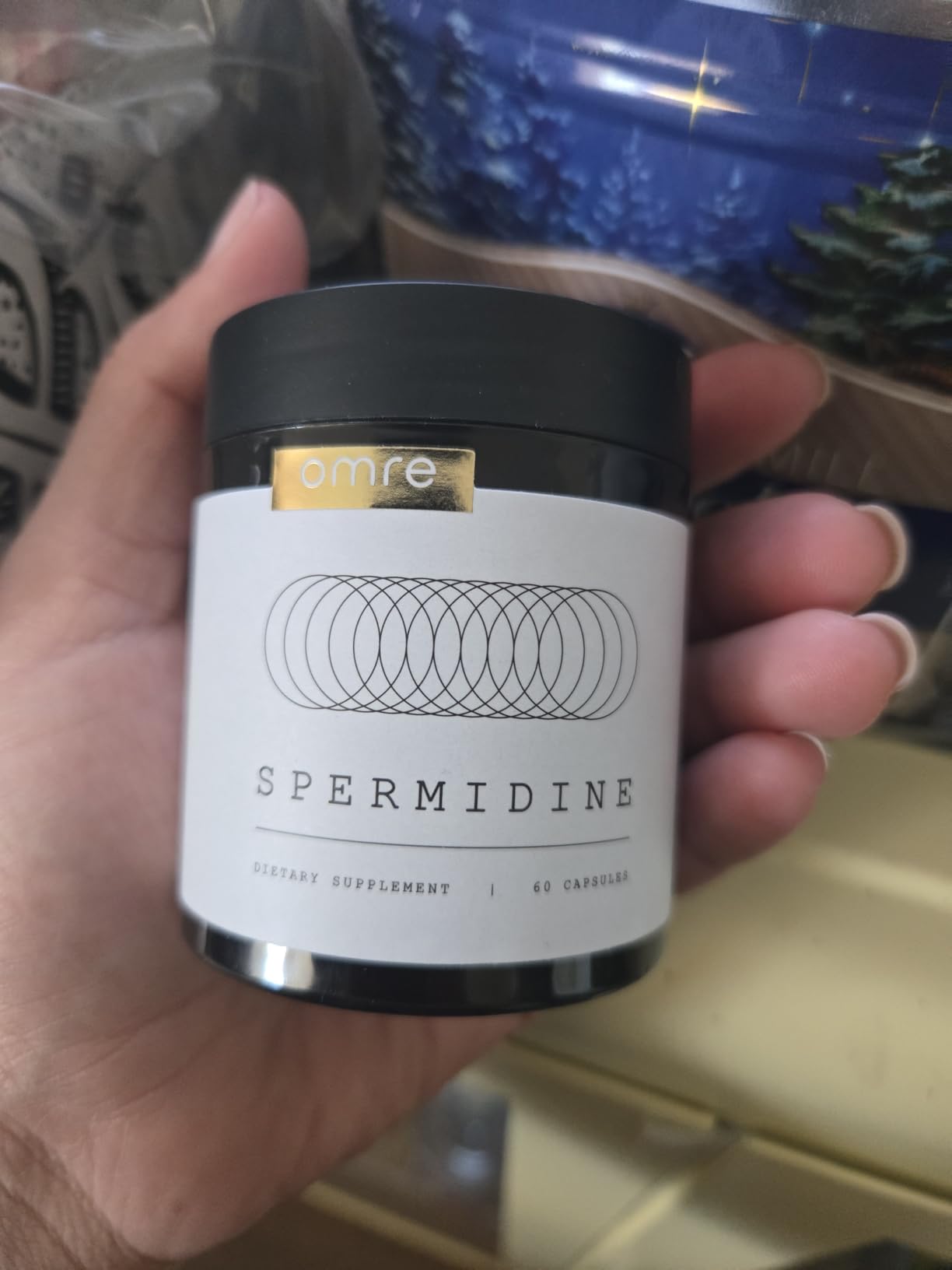 OMRE Spermidine Supplement (10mg of Non-Synthetic Spermidine) - 3rd-Party Tested 1000mg Wheat Germ Extract Standardized to No Less Than 1% - 10mg of Natural Spermidine per Serving customer photo 2
