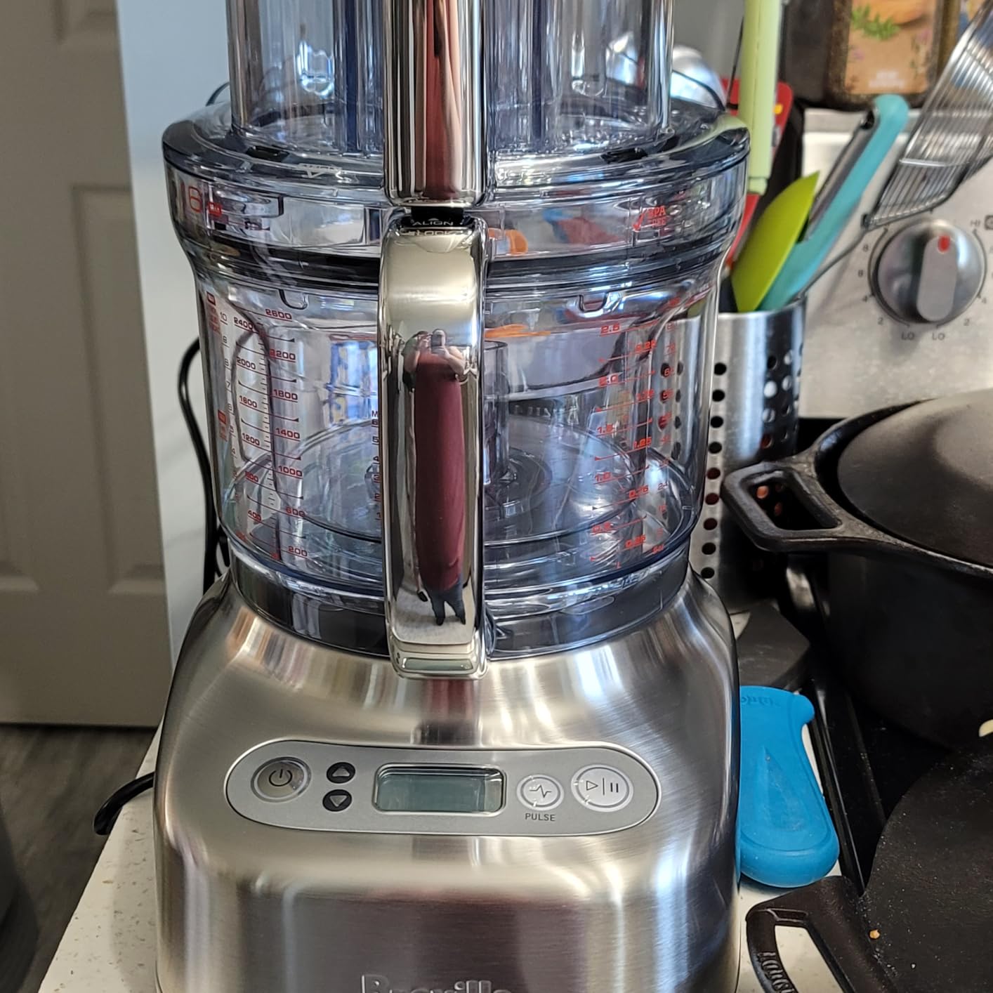 Breville BFP810 Sous Chef 16 Cup Food Processor, Brushed Stainless Steel | Effortlessly chop, slice and shred large batches with precision for meal prep and entertaining | 16 cup capacity customer photo 2