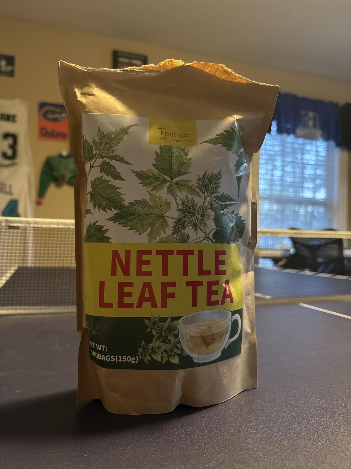 TeeLux Nettle Leaf Tea Bags, Nettle Herbal Tea, Natural Stinging Nettle Tea, Caffeine Free, Mild & Smooth taste, 100 Count customer photo 1