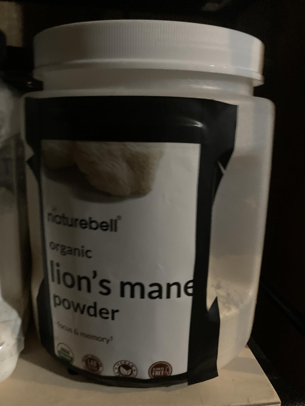 NatureBell Organic Lion's Mane Powder 1,500mg - 1 lb - Brain, Focus & Memory Support - Whole Fruiting Body & Mycelium - Non-GMO & Gluten-Free customer photo 2