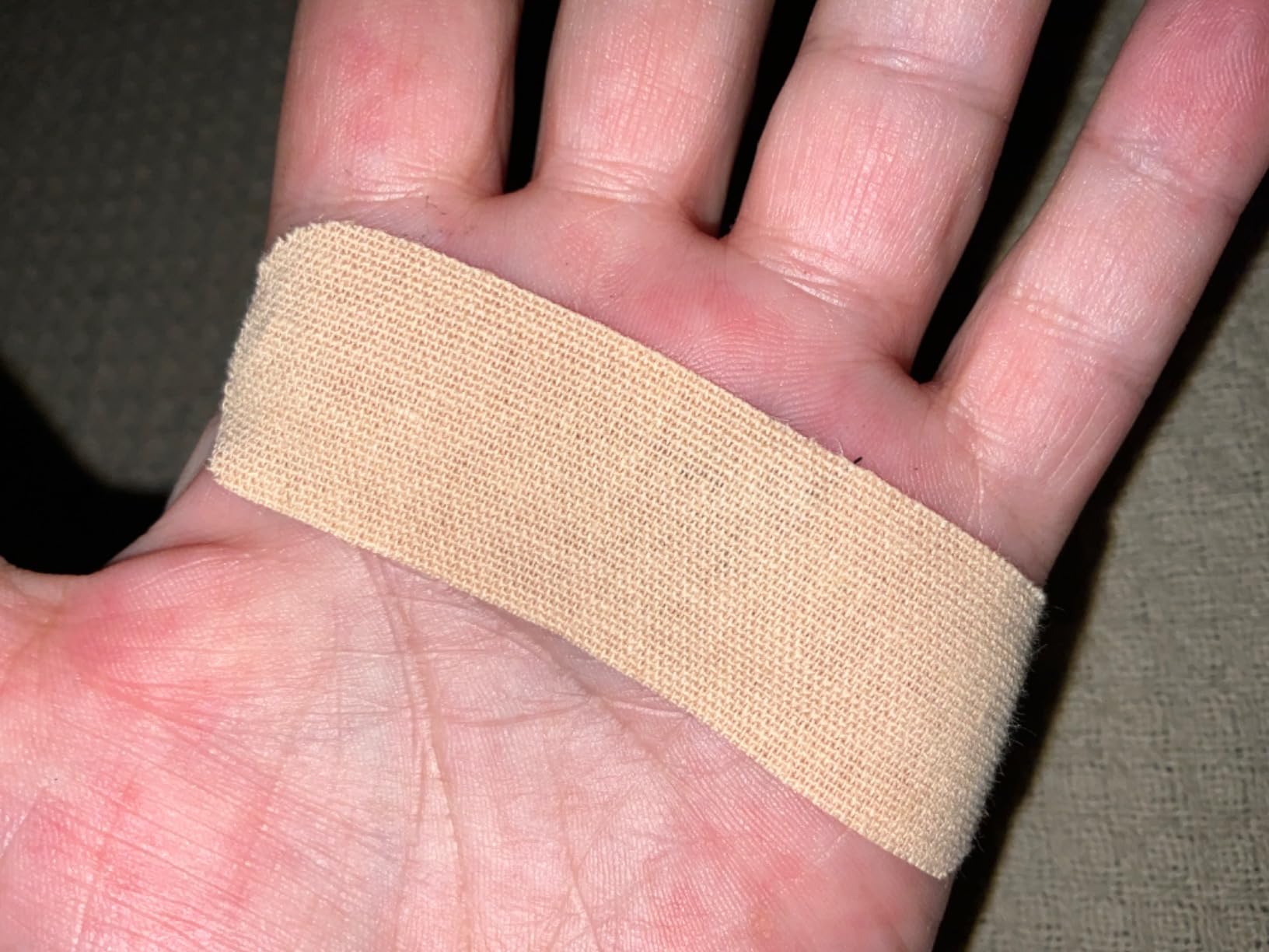 Niveus PowerStrips - Dentist Developed Latex-Free Therapeutic Tape with Strong Adhesion and Breathable Cotton - Gentle Skin Tape for Comfort & Support (Tan, 60 Strips) customer photo 1