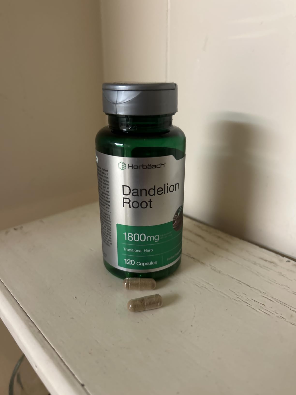 Horbaach Dandelion Root Supplement | 120 Capsules | Non-GMO, Gluten Free customer photo 1