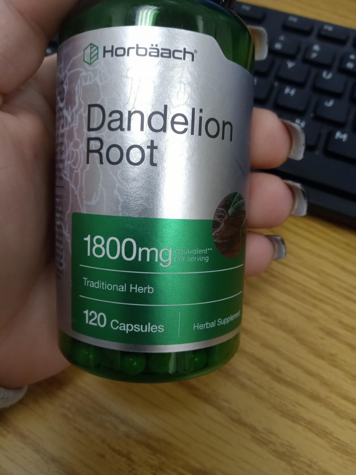 Horbaach Dandelion Root Supplement | 120 Capsules | Non-GMO, Gluten Free customer photo 2
