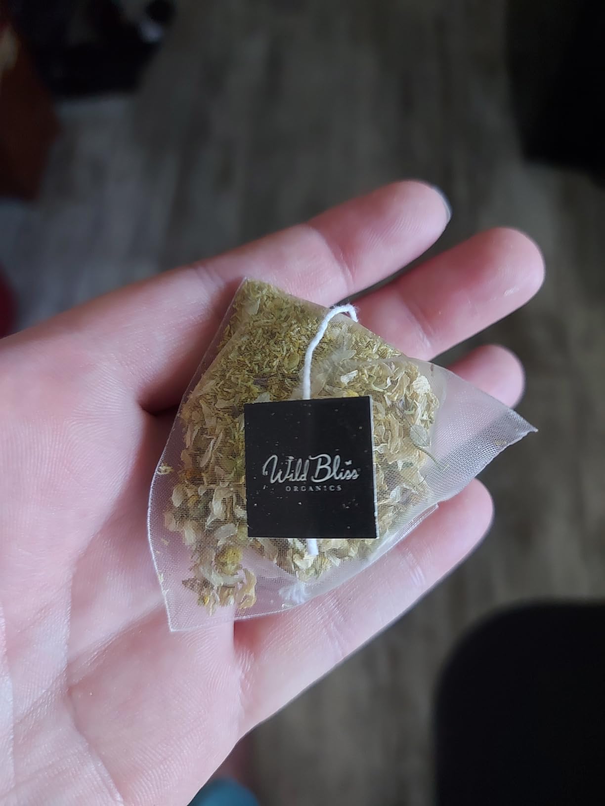 Wild Bliss Organic Chamomile Tea - Caffeine Free Calming Herbal Support - Pharmacopoeia Potency - 20 Plant Based Tea Bags customer photo 1