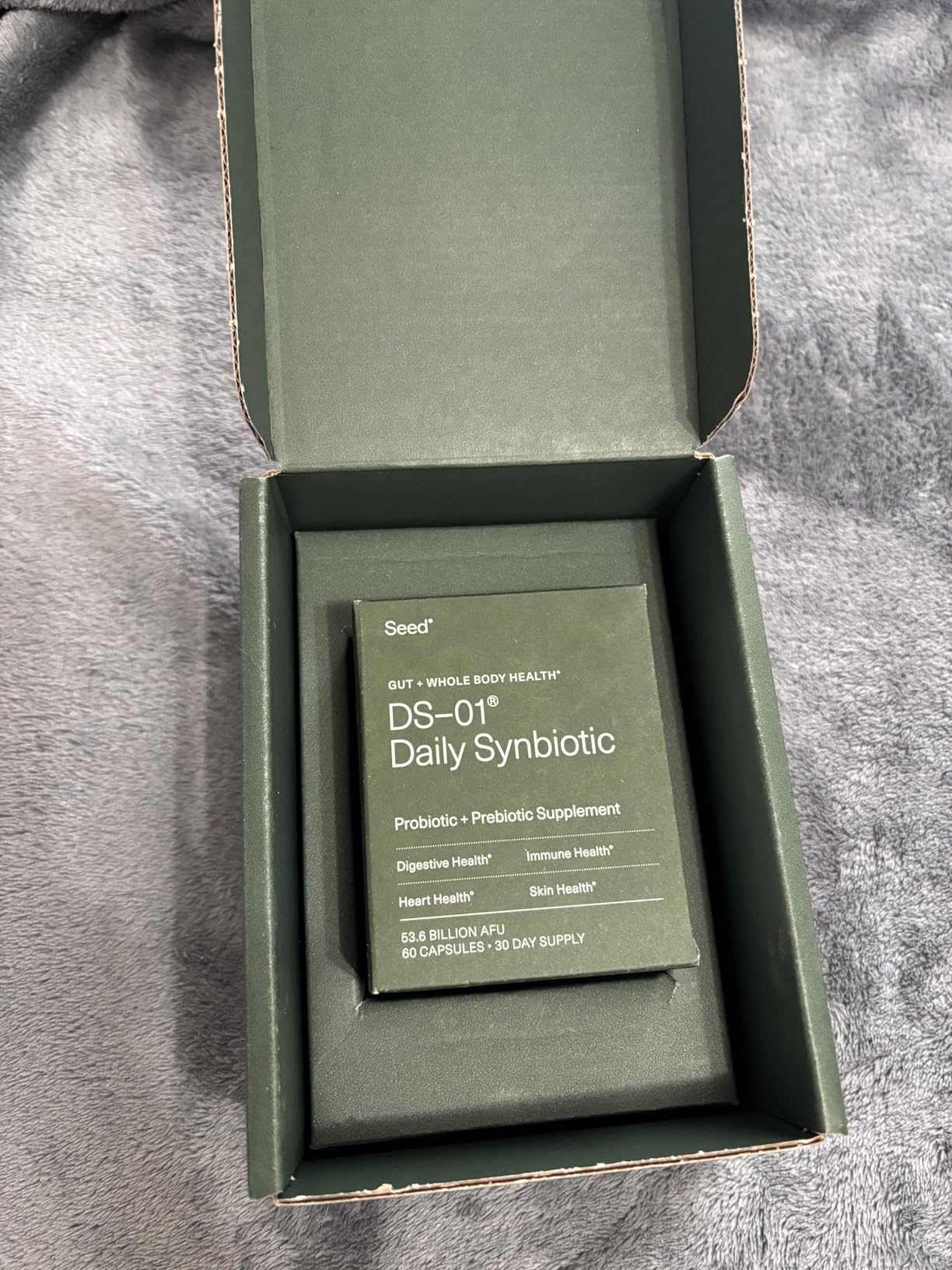 Seed DS-01 Daily Synbiotic - Prebiotic and Probiotic customer photo 1