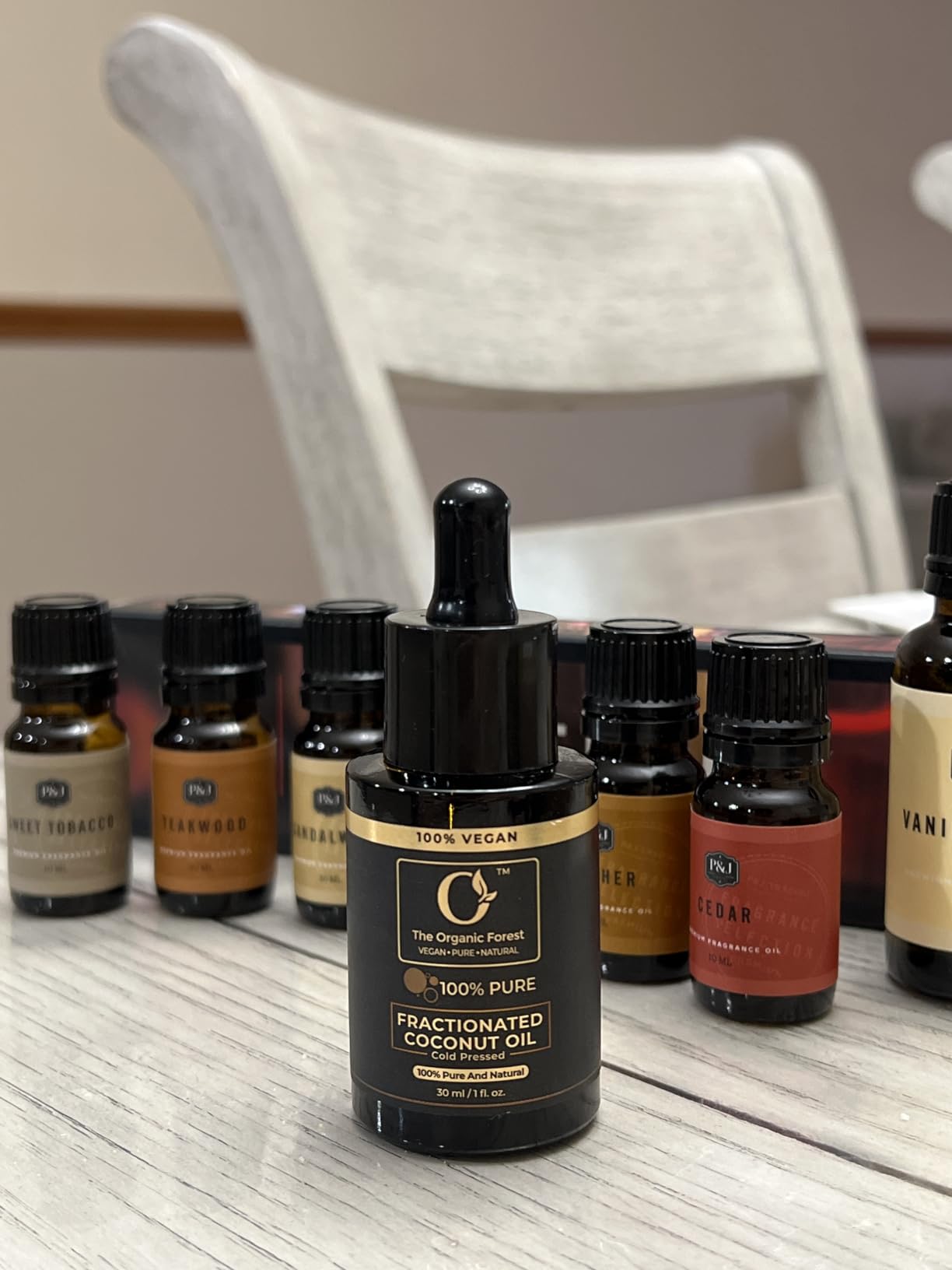 Premium Organic Sesame Oil - Cold Pressed, for Skin & Hair - Nutrient-Rich Sesame Seeds - Natural & Pure - Non-GMO, Vegan, Cruelty-Free, Hexane-Free - 1 fl oz customer photo 2