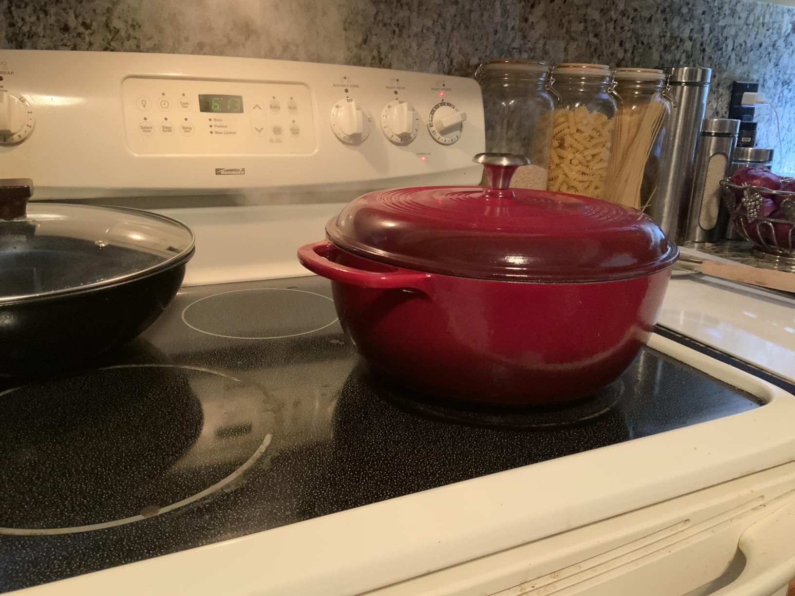 Best Choice Products 7.5 Quart Enamel Cast-Iron Dutch Oven, Sage Green customer photo 1