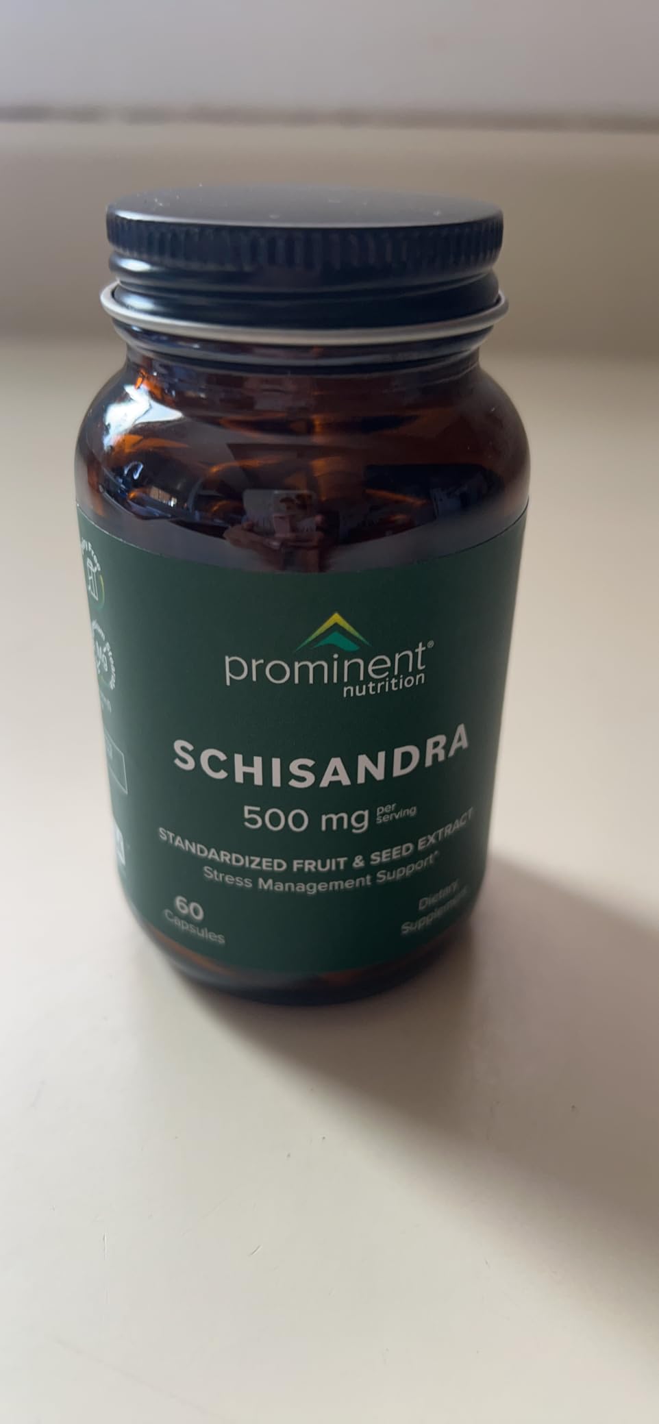 Prominent Nutrition Schisandra - Supplement for Liver & Stress Support - No Artificial Colors - Non-GMO, Vegan & Gluten-Free - 60 Capsules (60 Servings) customer photo 1