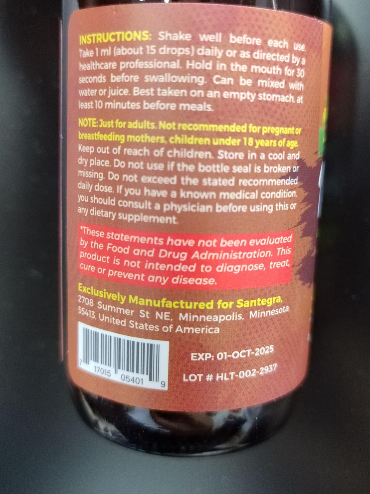 500 MG Liposomal Active Rhodiola Rosea Supplement with Ashwagandha, Liquid for High Absorption, Rhodiola Rosea Root Extract Tincture for Energy, Stress, Mood, Vegan, Sugar & Gluten-Free, 60 ml customer photo 2
