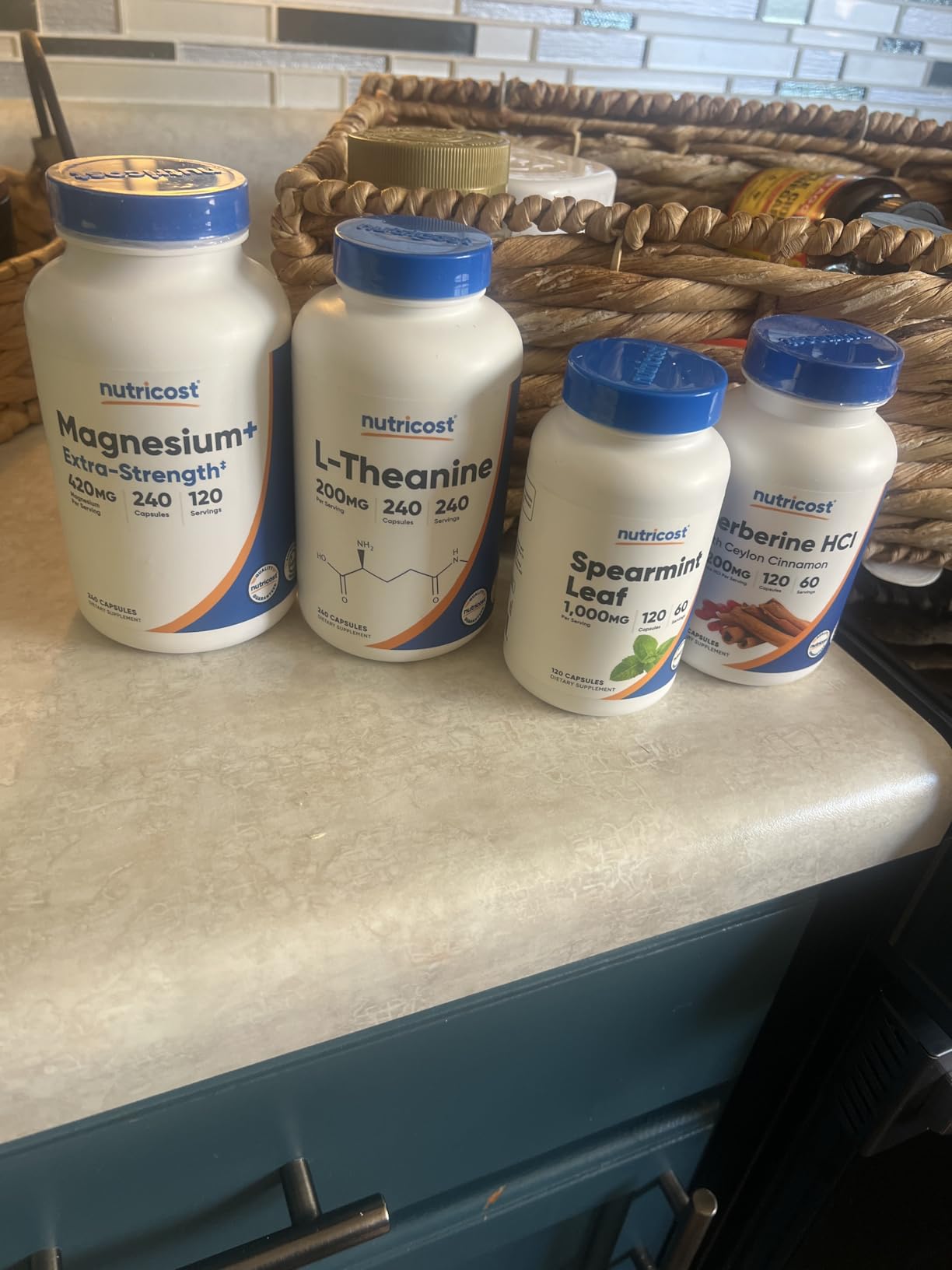 Nutricost Berberine HCl with Ceylon Cinnamon Capsules (120 Capsules, 60 Servings) - Non-GMO, Animal-Free Product customer photo 1