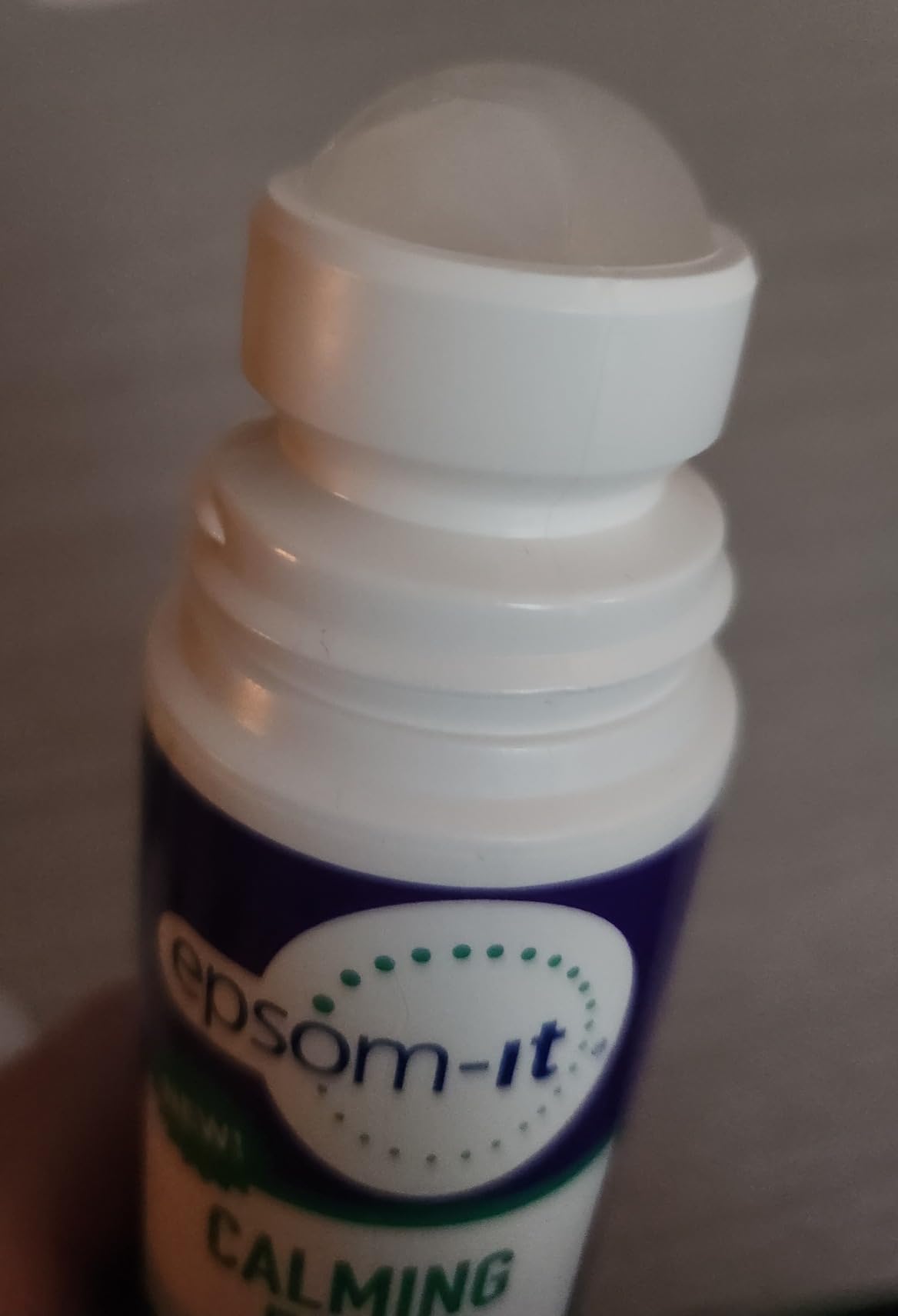 EPSOM-IT Calming Foot Lotion - Topical Magnesium Cream for Tired Feet & Ankles, Epsom Salt Magnesium Sulfate Rub with Urea, Soften Tough Skin & Cracked Heels, Stiffness in Legs, Knees and Feet, 3.5oz customer photo 1