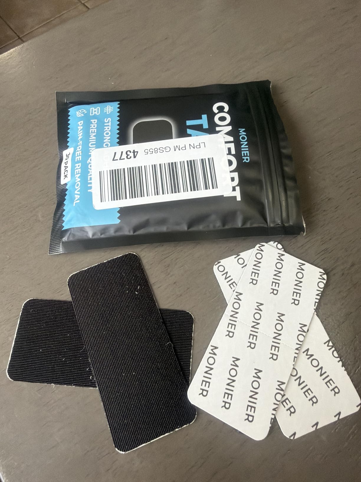 MONIER Comfort Tape (30 Pack) - Pain Free Removal, Hypoallergenic, Latex Free & Gentle On Skin - Packaging May Vary - Skin Friendly Adhesive Cotton Tape customer photo 2