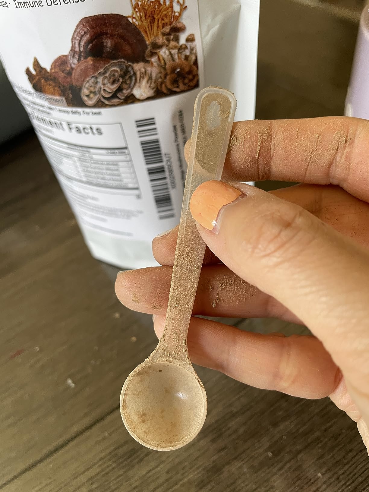 Micro Ingredients Organic Mushroom 10-in-1 Blend, 5 oz | Chaga, Lion's Mane, Cordyceps & More | Great for Smoothies & Daily Use | Non-GMO, Vegan Friendly customer photo 2