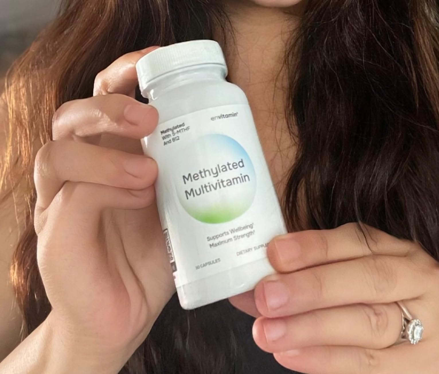 envitamin Methylated Multivitamin Multimineral Complex with L Methylfolate, Methylated B12, 5-MTHF, Inositol, and Lycopene customer photo 2