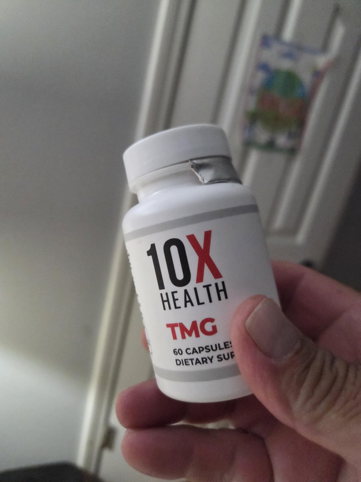 10X Health TMG Supplements - Trimethylglycine Supplement for Liver Support, Heart Wellness, Energy, Homocysteine Levels - TMG Capsules with Betaine Anhydrous - Non-GMO & Gluten-Free - 60 Capsules customer photo 2