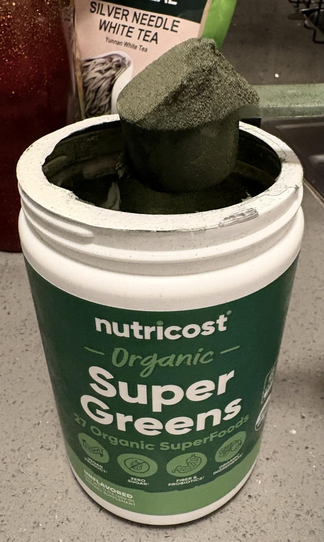 Nutricost Organic Super Greens Powder (30 Servings) - Superfood Supplement Drink Mix (30 Servings, No Flavor Added) customer photo 1