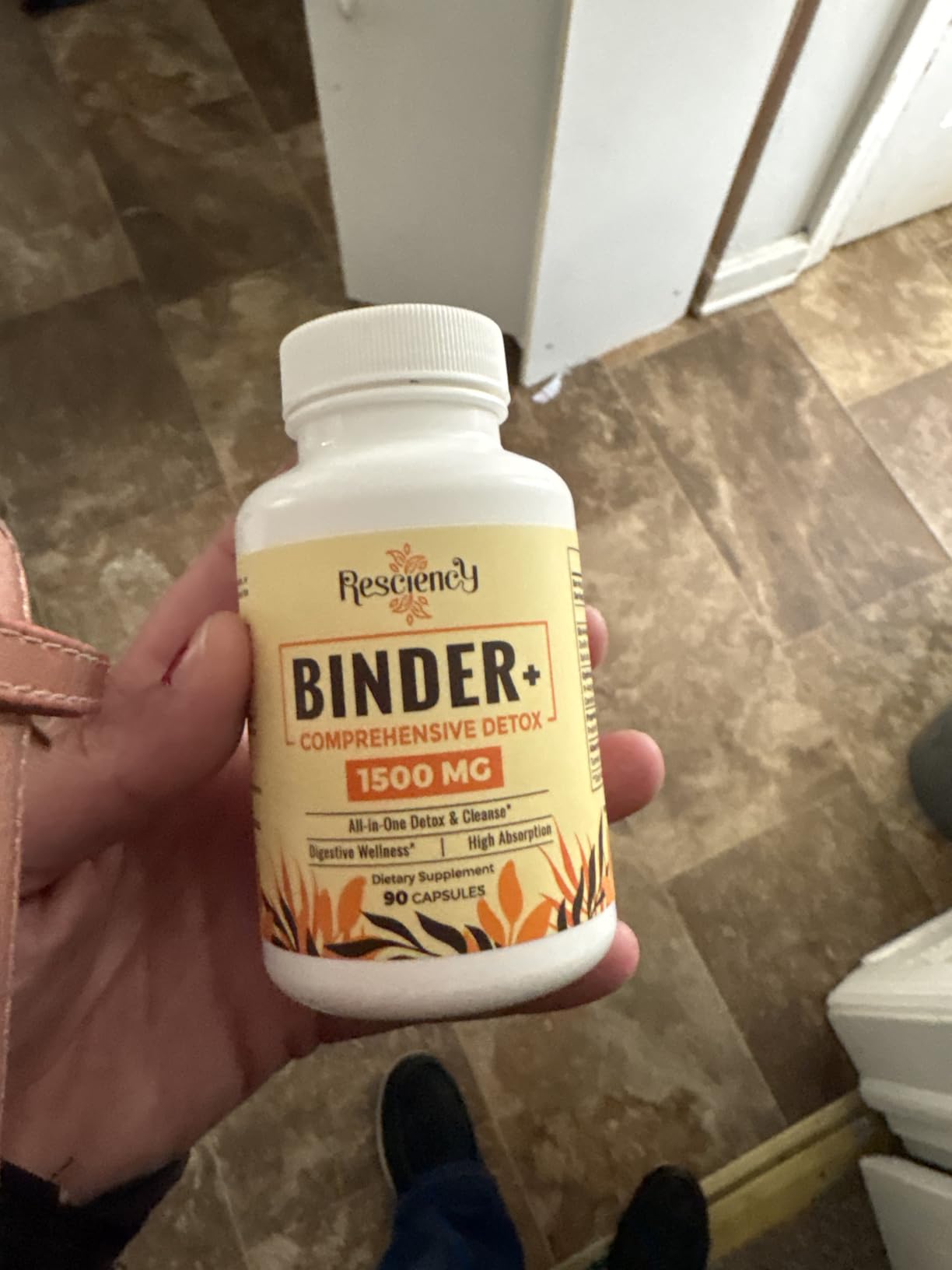 Resciency Detox Binder Supplement - Activated Charcoal, Zeolite, Bentonite Clay, Milk Thistle, Proprietary Blends - Liver & Gut, Max Absorption, 90 Vegan Capsules customer photo 2