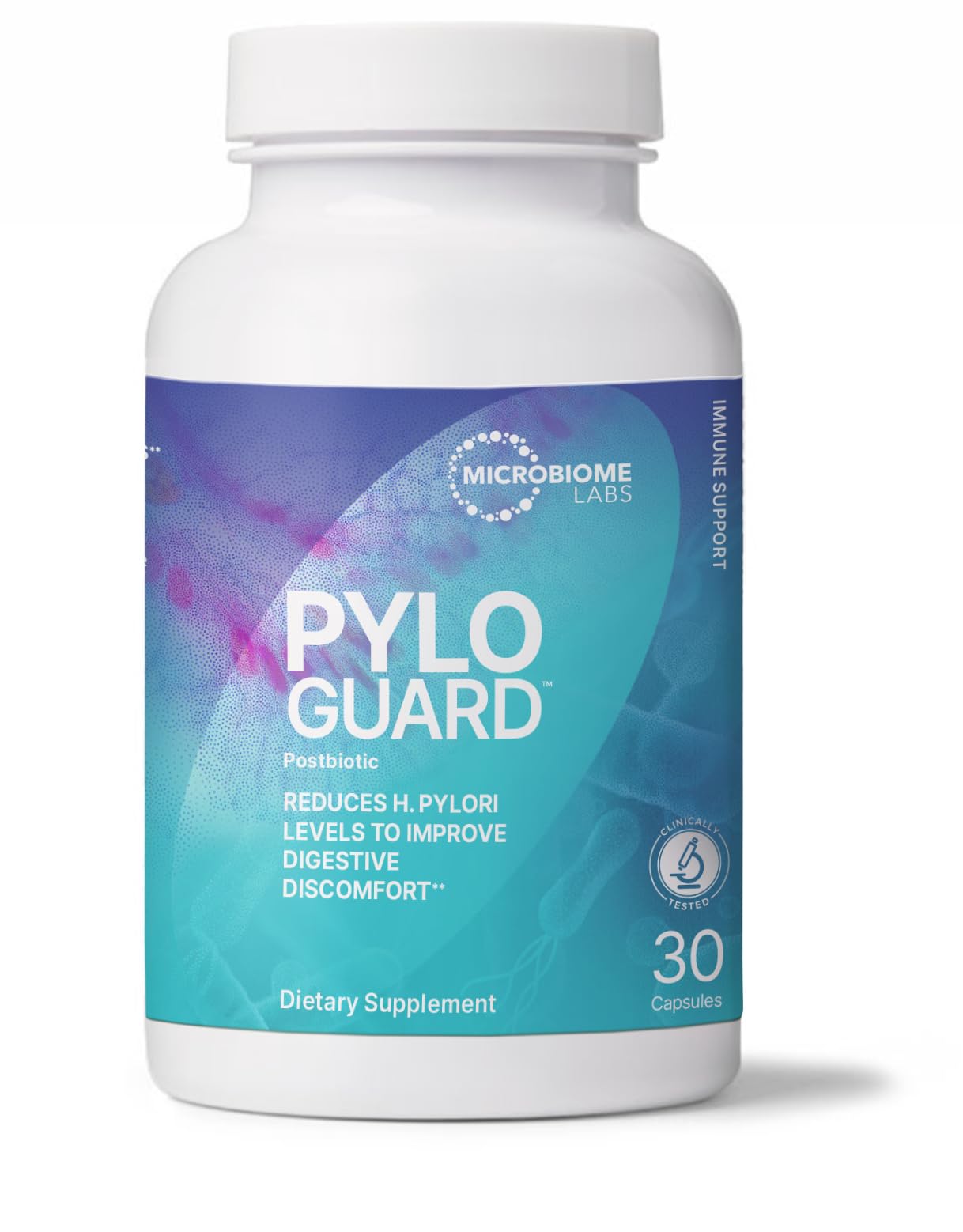 Microbiome Labs PyloGuard - Patented L reuteri DSM17648 to Improve Digestive Comfort - Gut Health & Immune Support Supplement - Postbiotic (30 Capsules) customer photo 1