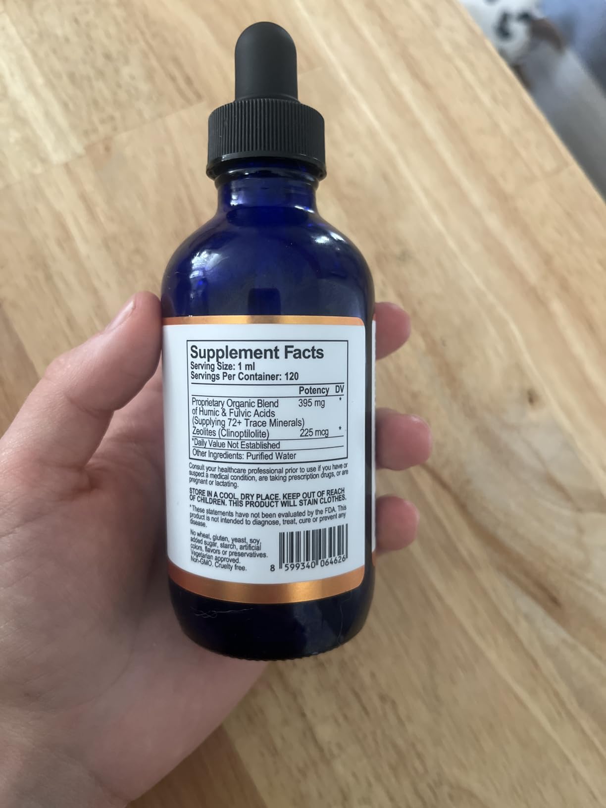 Mimi's Miracle Zeolites: Heavy Metal Detox Zeolite Supplement Drops with 70 Trace Minerals for Adults & Kids - Supports Cell Restoration, Immune & Digestive Tract Health (4 oz Bottle, 60 Day Supply) customer photo 2