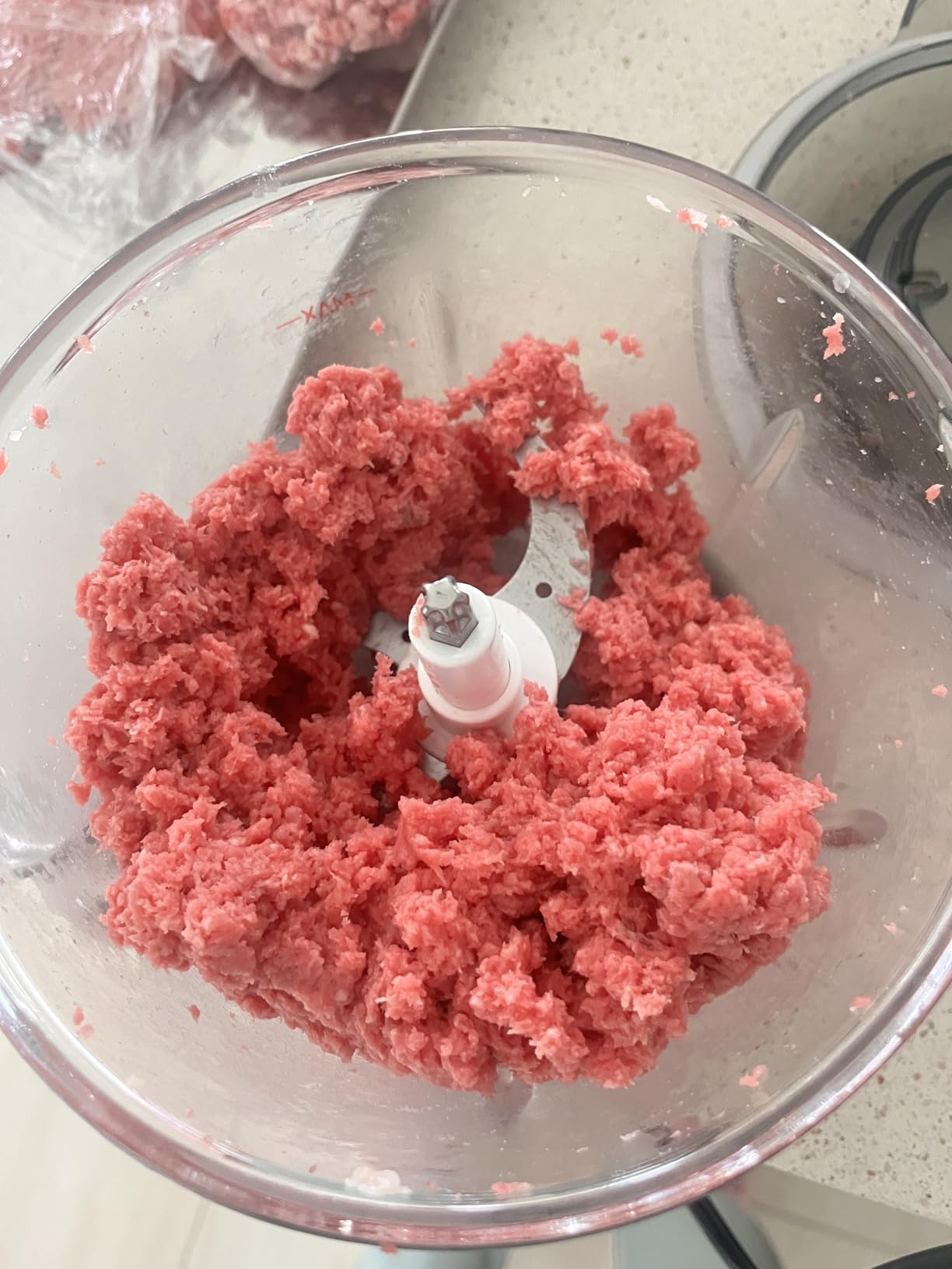 Kitchen in the box Mini Food Processor, Electric Meat Grinder & Food Chopper with 400W Powerful Veggie Chopper, 3 Cup Bowl & S Blades customer photo 1