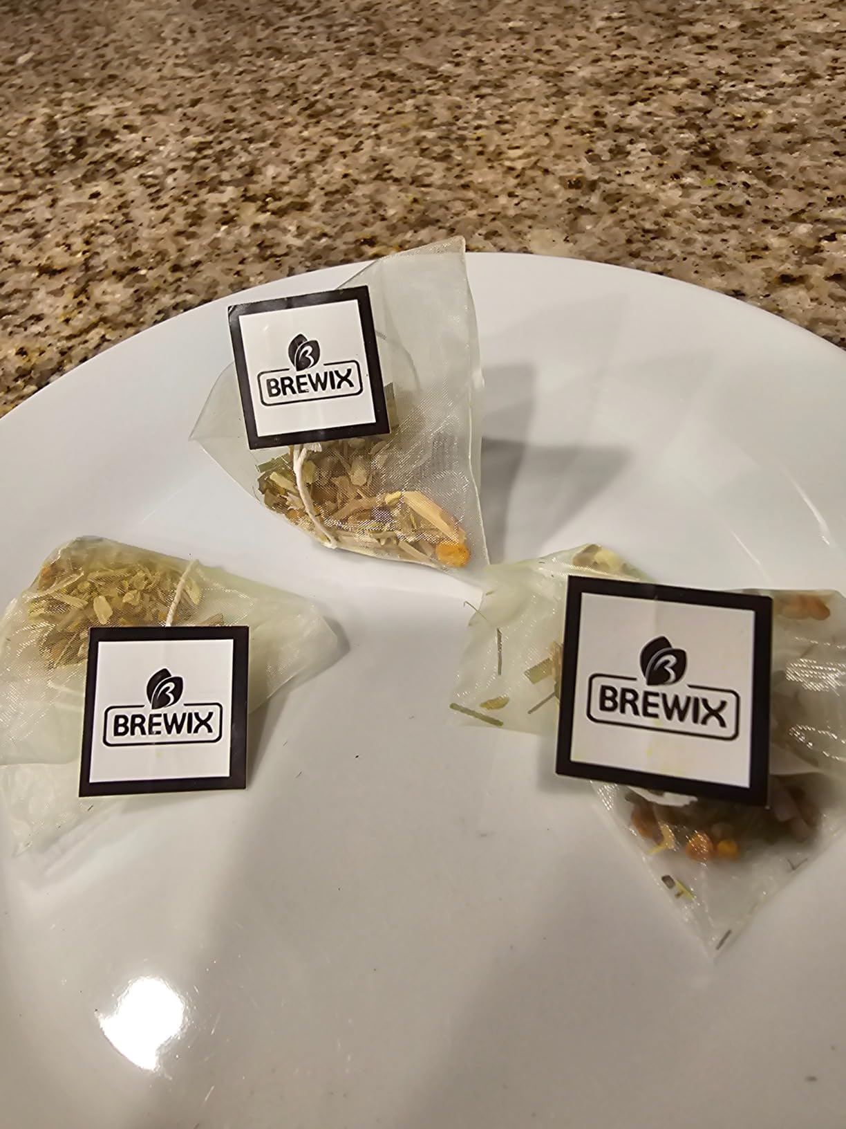 BREWIX, Turmeric Tea with Ashwagandha Root and Black Pepper (30 Plant Based Tea Bags) Caffeine-Free Herbal Blend customer photo 1