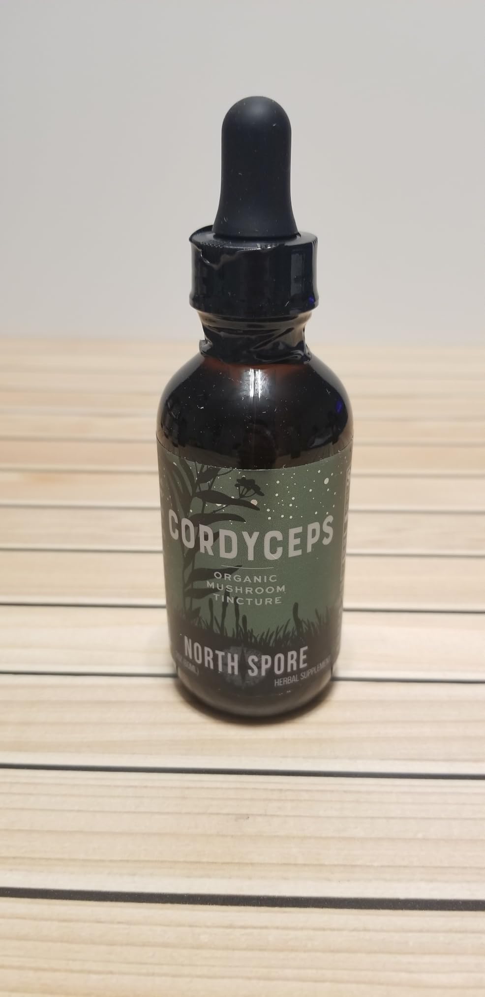 North Spore Cordyceps Mushroom Extract Tincture | Liquid Daily Drops for Energy, Endurance, Performance | Organic Cordyceps Militaris, 100% Fruiting Bodies | Non-GMO, Vegan - 2oz customer photo 2