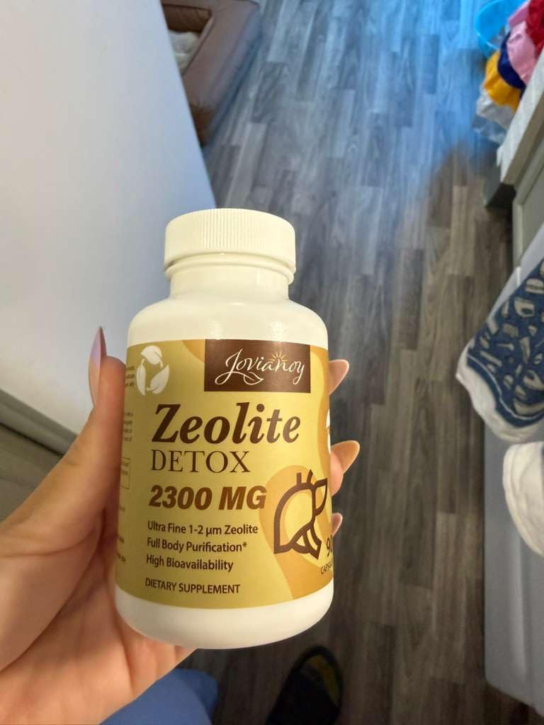 Jovianoy Zeolite Detox Capsules, Organic Activated Charcoal, Bentonite Clay, 1-2 um Clinoptilolite, Maximum Absorption, Gut Liver Detox Cleanse Full Body for Women Men, 90 Capsules customer photo 2