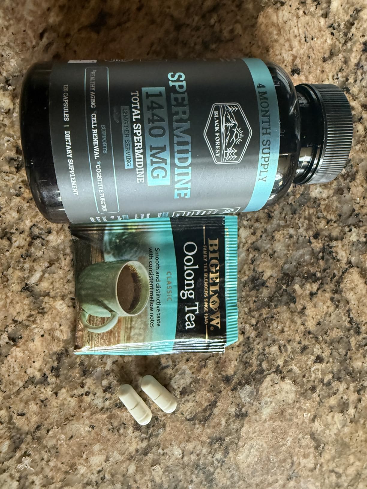 Spermidine Supplement (1440mg of 99% Pure Spermidine Supplements For Women & Men) 4 Months Supply (100X More Potent Than Wheat Germ Extract) 12MGS Per Serving For Cellular Health, Anti-Aging & Energy customer photo 1