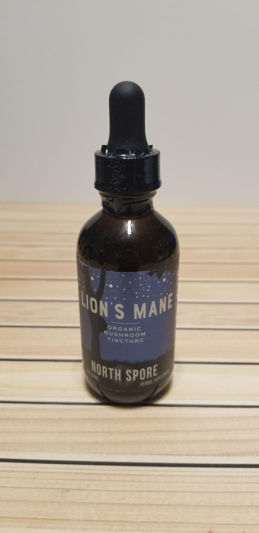 North Spore Organic Lion's Mane Mushroom Tincture (4 oz) - 100% Fruiting Body Extracts - for Focus, Memory, Brain Support - Certified Organic, Vegan, Non-GMO - Adaptogenic, Nootropic - Made in USA customer photo 2