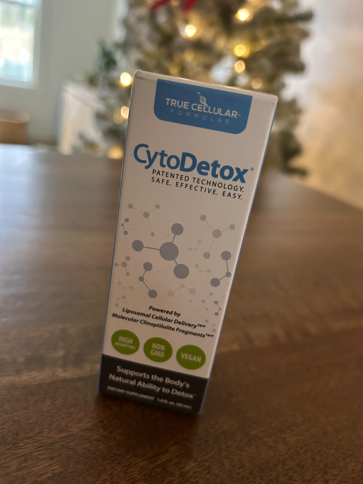 True Cellular Formulas CytoDetox Liposomal Zeolite Clinoptilolite with Fulvates - Supports Cellular Detox & Natural Toxin Removal - Gentle Detoxifier and Binder - 1 oz Bottle customer photo 1