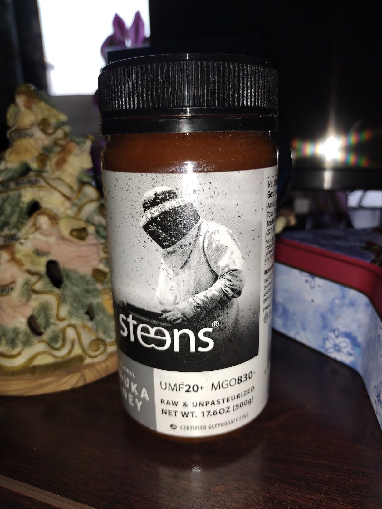 Steens Manuka Honey - MGO 830+ - Pure & Raw 100% Certified UMF 20+ Manuka Honey - Bottled and Sealed in New Zealand - 17.6 Ounce (Pack of 1) New Version customer photo 2