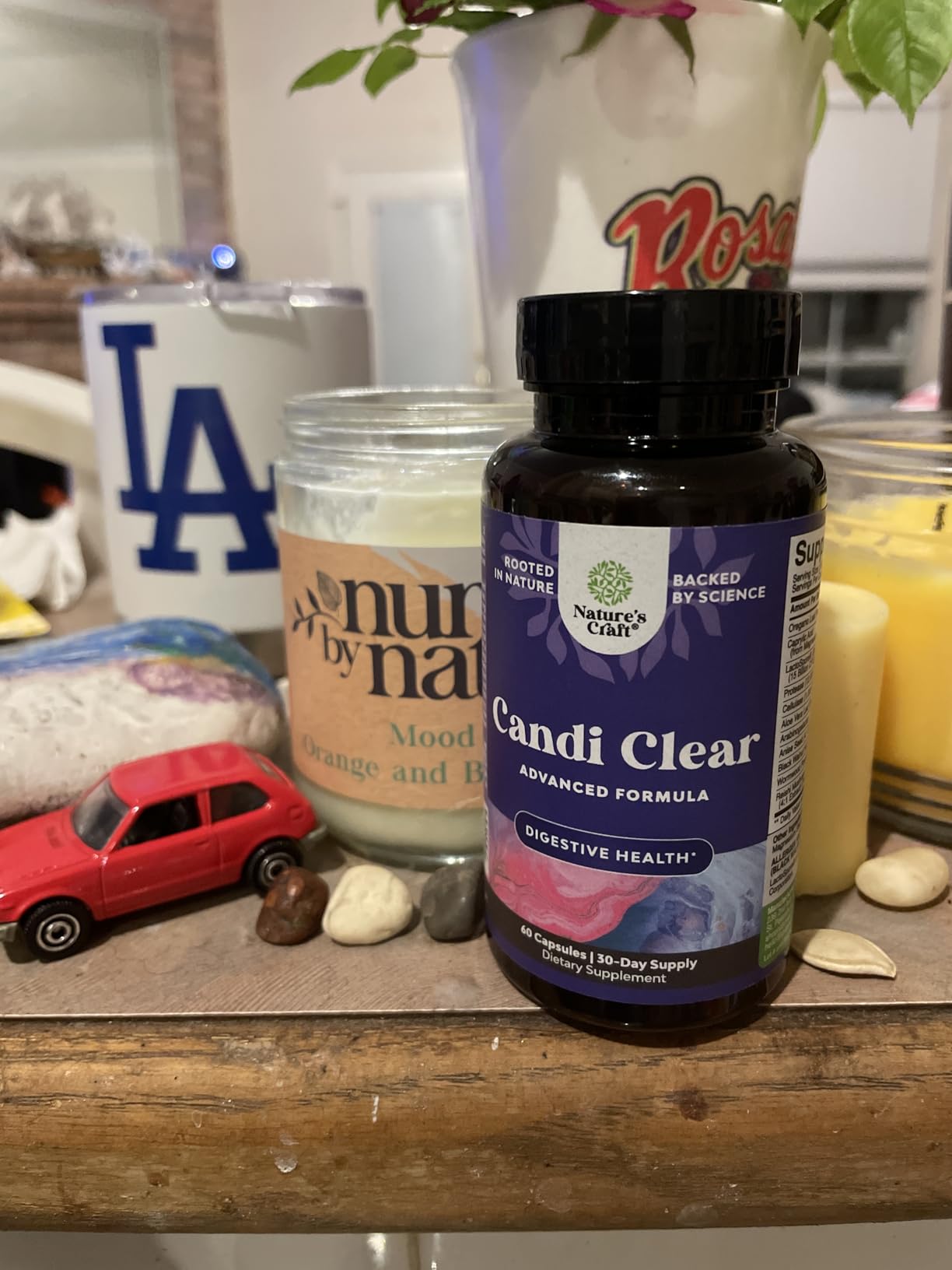 Natures Craft Candida Cleanse Body Detox for Women - Anti Overgrowth Gut Detox for Women with Caprylic Acid Black Walnut Wormwood and Oregano - Full Body Cleanse with Pre and Probiotics - 60 Count customer photo 2