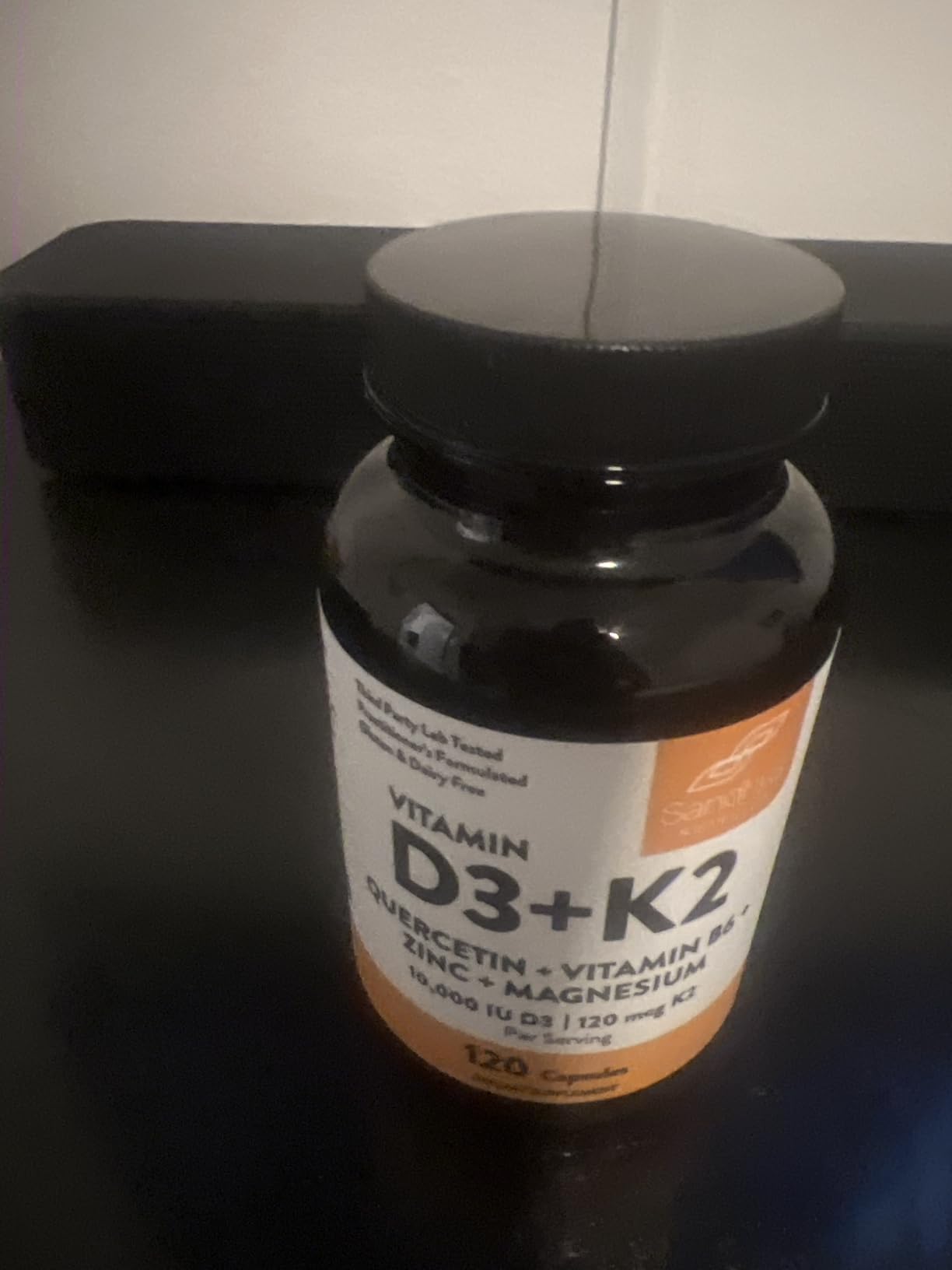 Sandhu's Vitamin D3 K2 Drops for Adults | 5000 IU D3 Liquid, 120mcg K2 Supplement 1 Fl Oz (Pack of 1) | D3K2 Supports Superior Absorption, Energy, Immune, Muscle Health for Men & Women customer photo 1