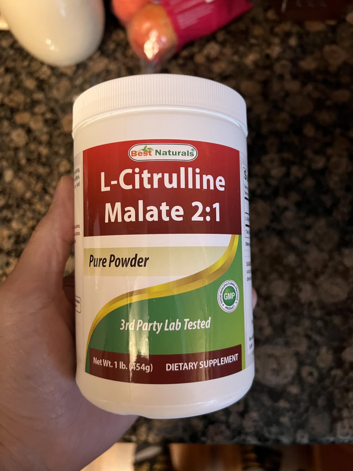 Best Naturals L-Citrulline Malate 2:1 Powder 1 Lb customer photo 1