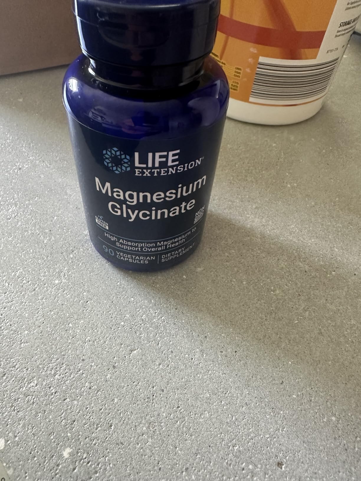 Life Extension Magnesium Glycinate, Heart Health, Bone Health, Nerve and Muscle Support, Highly absorbable, Gluten-Free, Non-GMO, Vegetarian, 90 Capsules customer photo 2